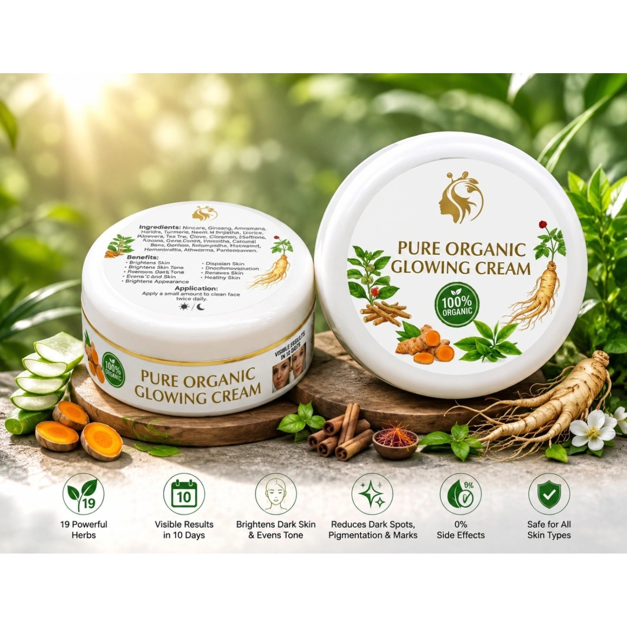 Pure Organic Glowing Cream
